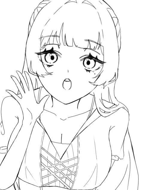 線画用