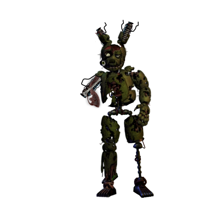 God dayum Springtrap got messed up