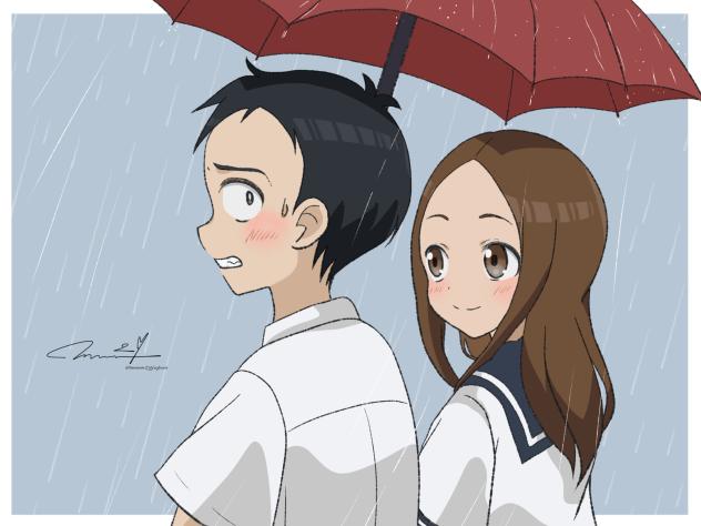 高木さん　☔️ですね
