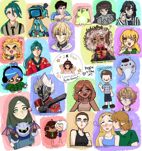 20 comments! (Finished)