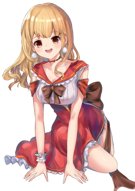 バレンタインガール立ち絵