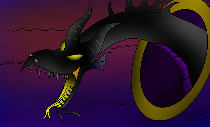 マレフィセントドラゴン(ファンタズミック) - ibisPaint