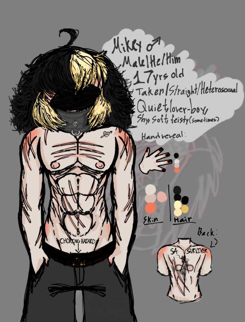New oc!! (Mikey)