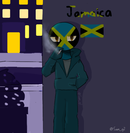 Jamaica countryhumans