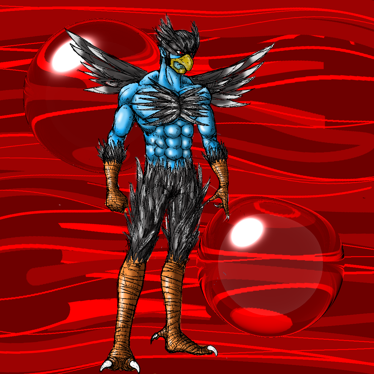 鴉天狗 からすてんぐ Ibispaint