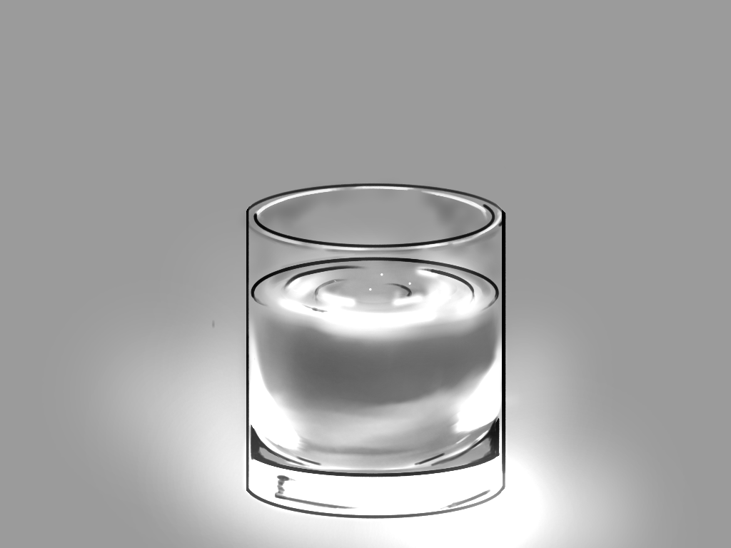 Glass of water - ibisPaint