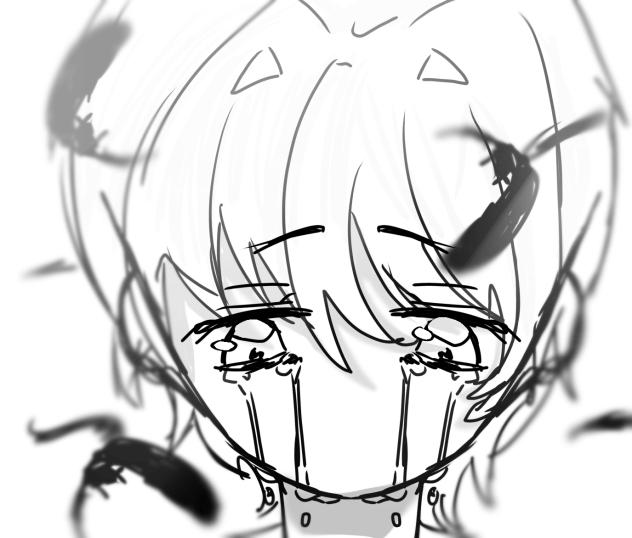 pov you’re forced to cry in silence…