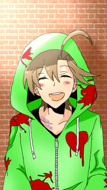 山田トム（仮） 線画塗らせていただきました