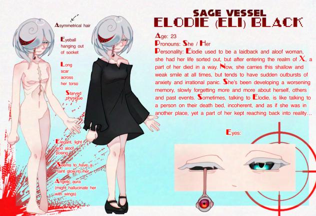 Elodie (Eli) Black reference sheet
