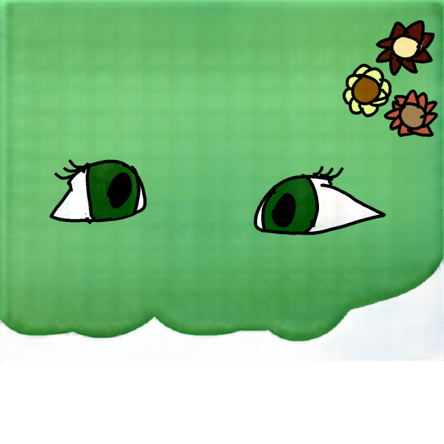 green eyes
