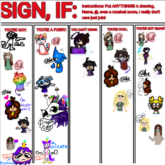 Sign if