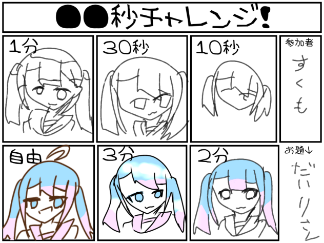 ○○秒チャレンジ‼︎