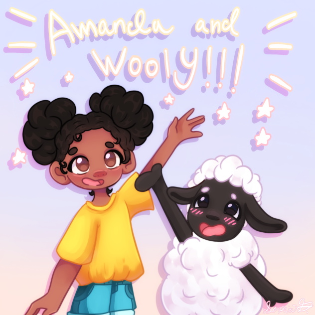 Amanda and Wooly