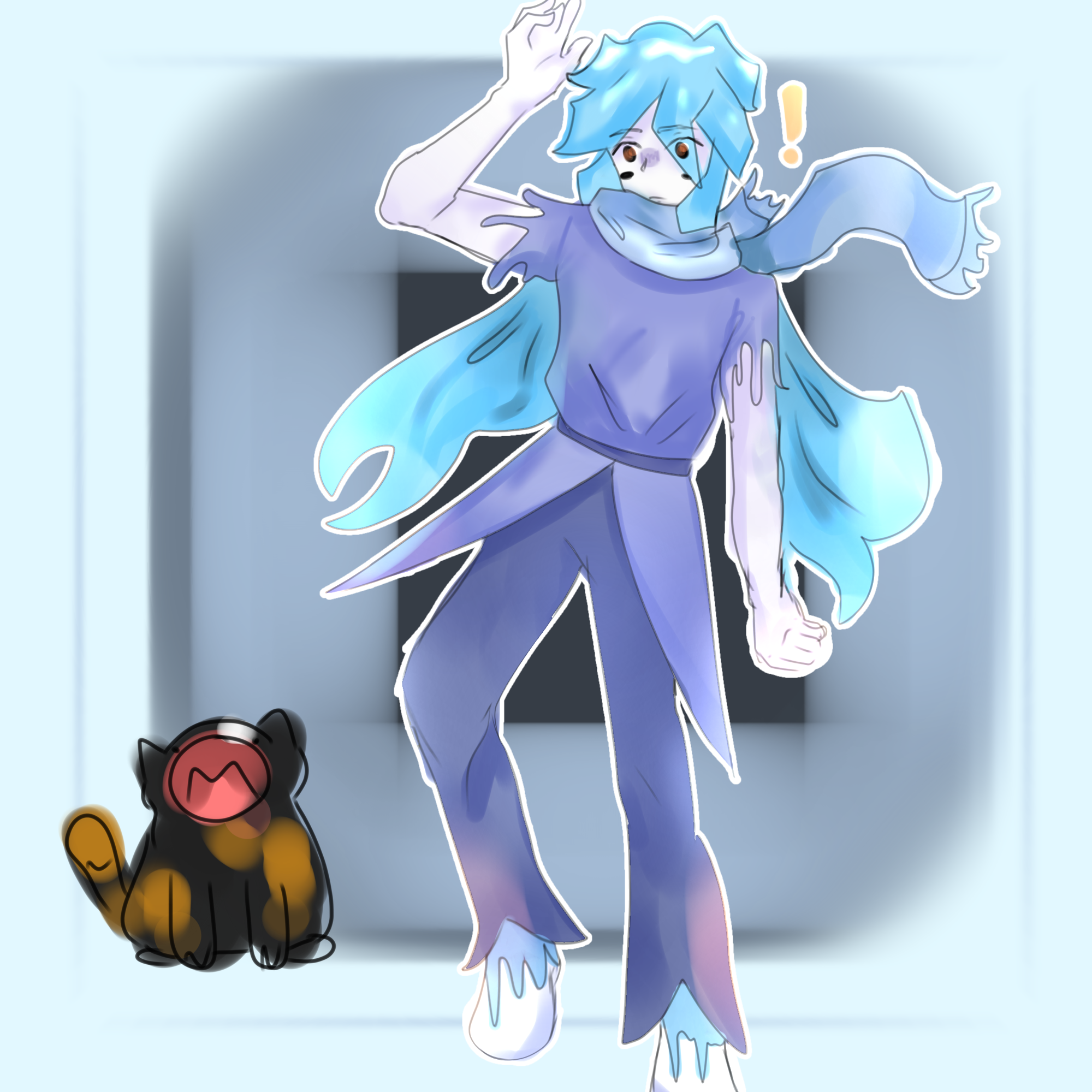 WAT DA CAT DOIN - ibisPaint