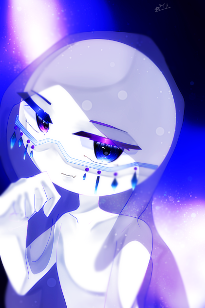 オプチャにいる私の推し絵師様のキャラクターを描いた