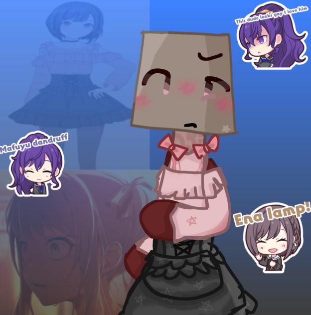 Lamp but Ena clothes 😼😼😼femboy lookin😭😭