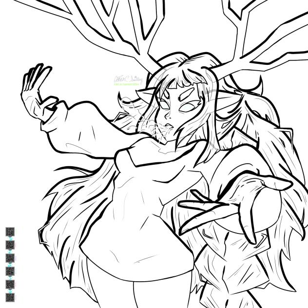 Chill With Me (Lineart) ❄️