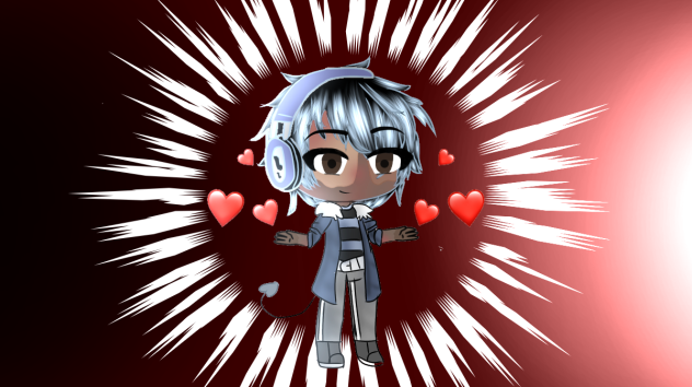 valentine's day gacha edit