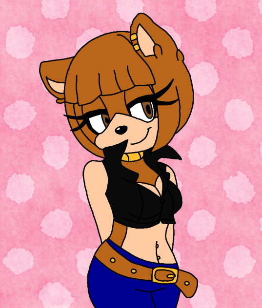Biker Girl MaKayla The Sweet HedgeHog
