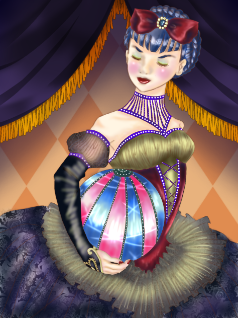 サーカスの少女