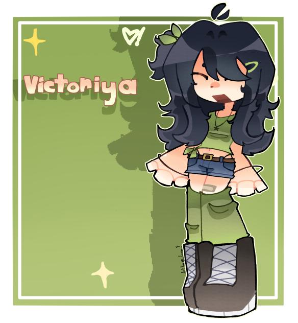 💚- Victoriya - Ivan🦐 Fanart - 💚