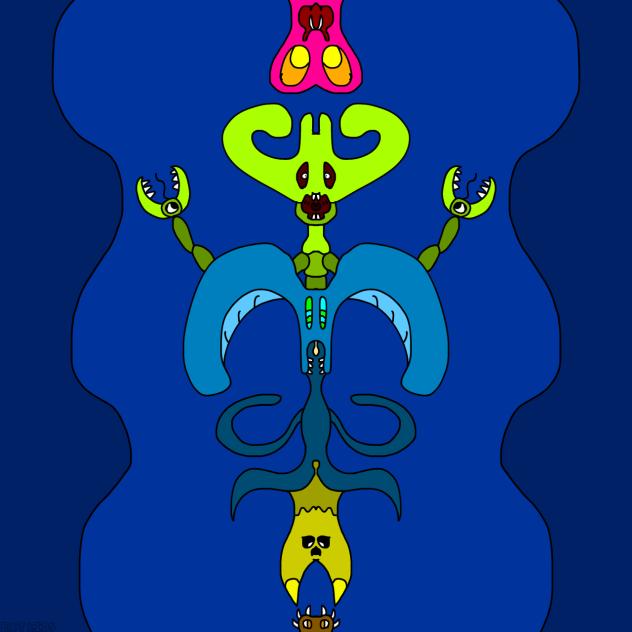 The Monsters… - ibisPaint