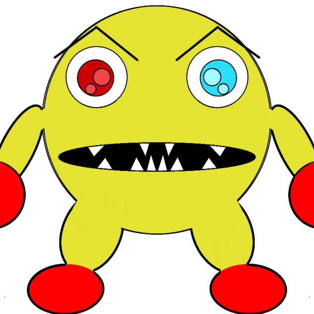 Evil Pac Man Ibispaint