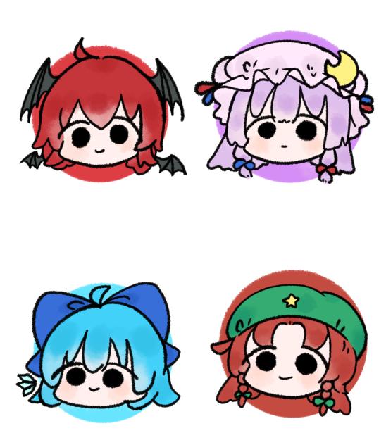 東方フリーアイコン②