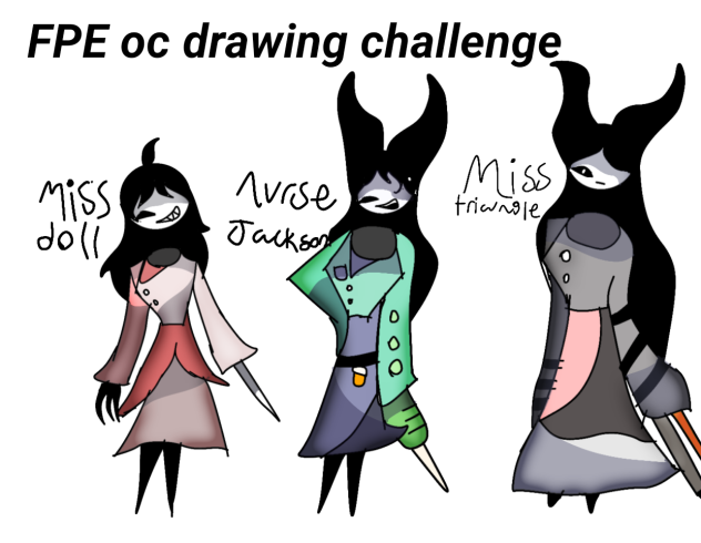 FPE OC ART CHALLENGE rules below