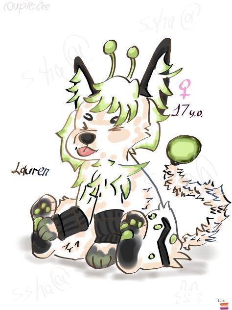 my fursona Lauren❤️