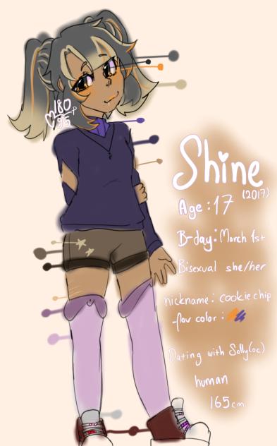 REMAKING MY OCS part1 year 2017 (Shine)
