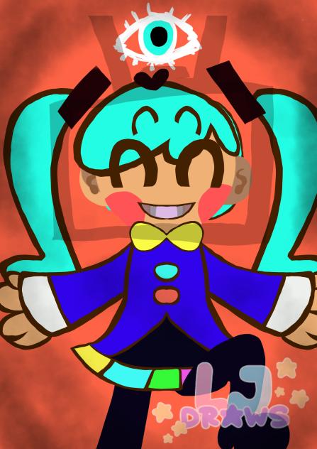 Lasso art Static Miku