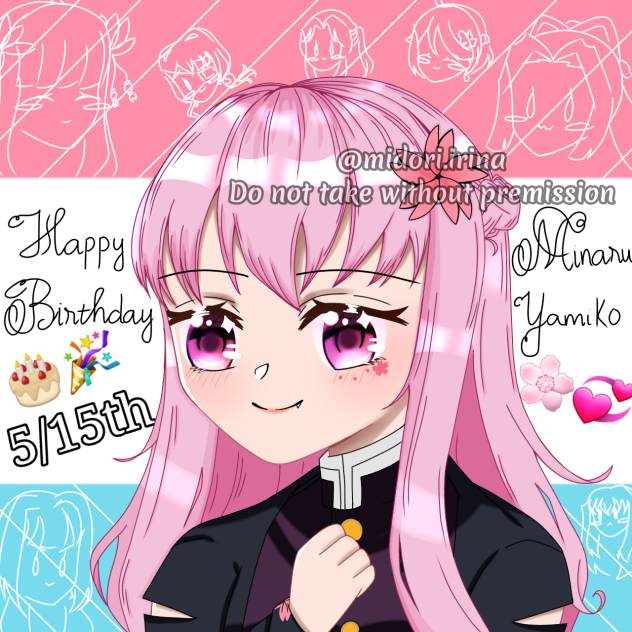 🌸✨Yamiko Minaru birthdayyy✨🌸