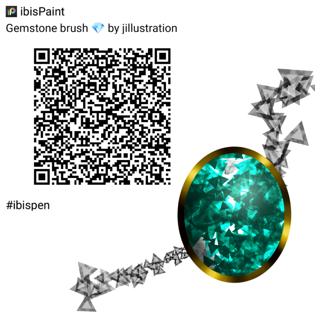 Gemstone brush 💎