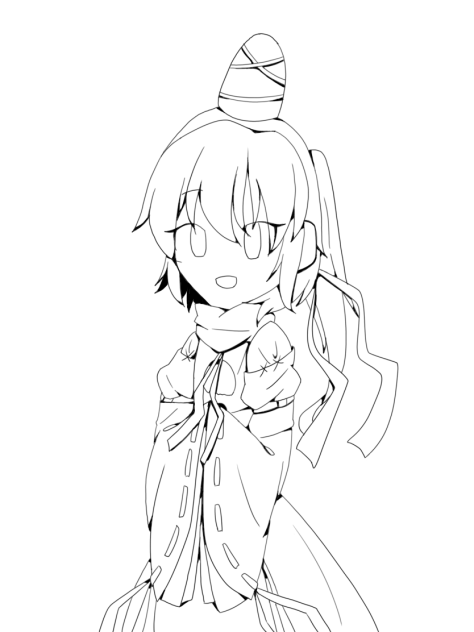 画像をダウンロード 東方 線画 928264 東方 線画 塗り絵