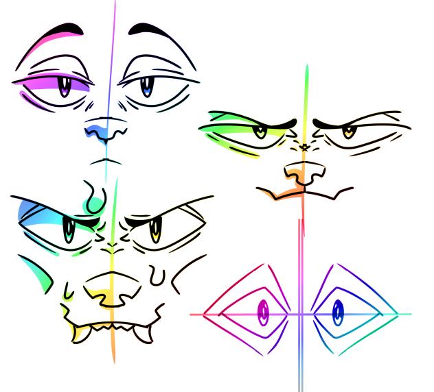 Eyes, Style Carreaux