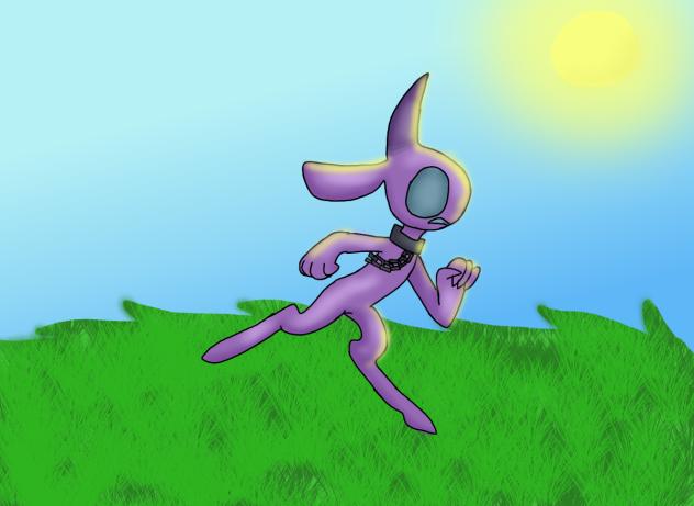 Running away