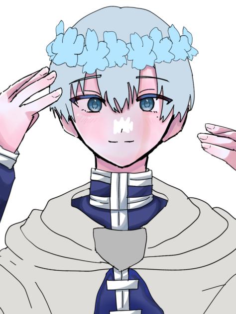 🩵🌸　顔