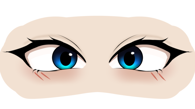 Blue eyes
