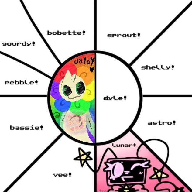 Art collab‼️ I drew dandy ❤️