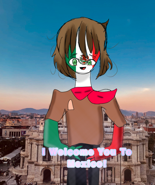 Mexico countryhumans