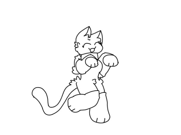 ⊹ SAD CAT DANCE . OLD (jul 10 2024 - ibisPaint
