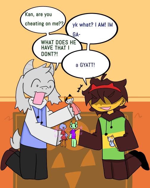 young asriel and kris