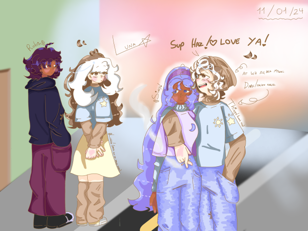 Luna, Thiago, Sindy n Robin!