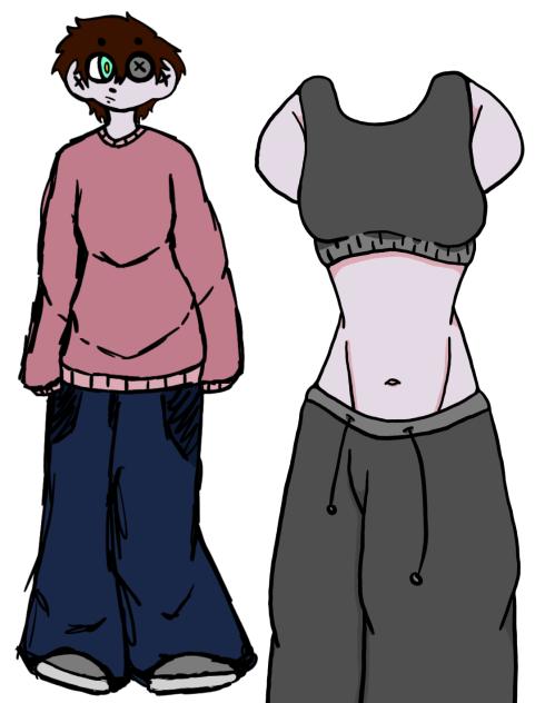 Random doodle from the other day idk