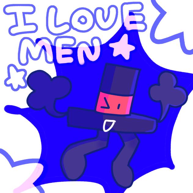 Tophat loves men 🤑