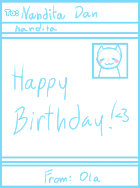 Happy bday