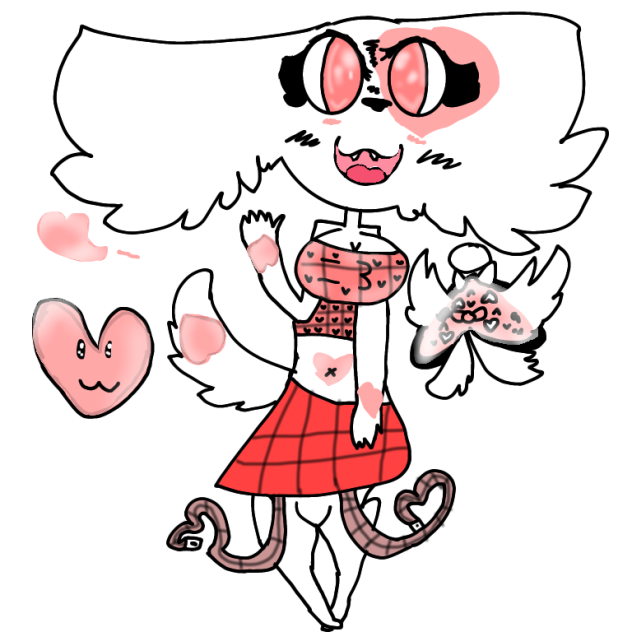 I made her very strong