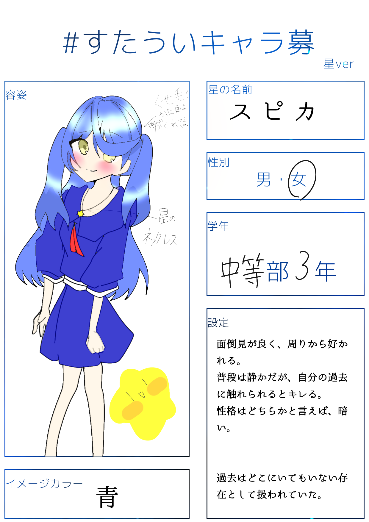 キャラ募参加 Ibispaint