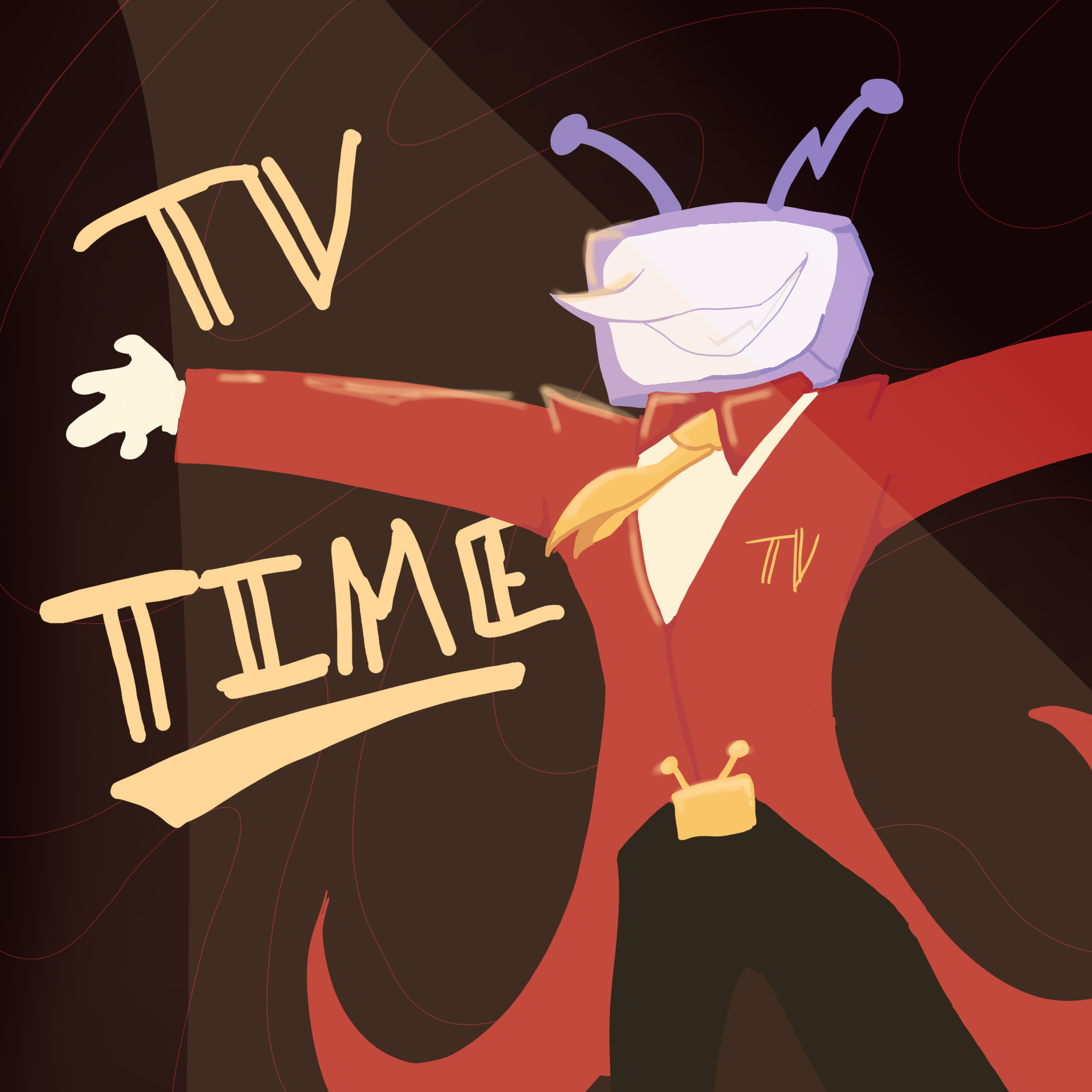 I LOVE TV - ibisPaint